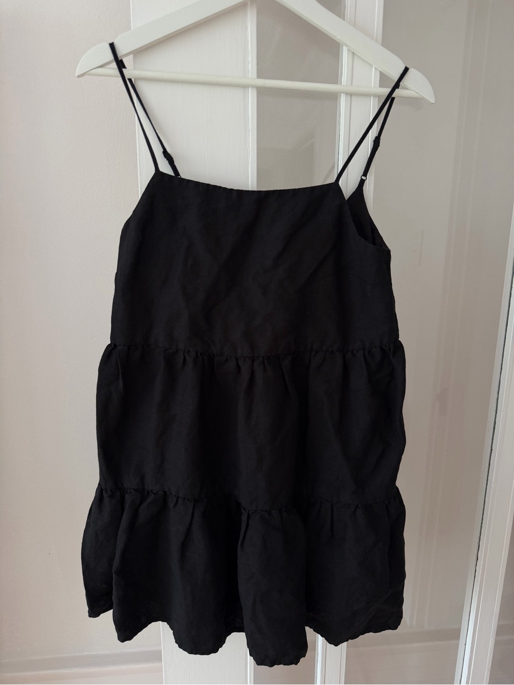 Oak & Fort Linen Mini Dress